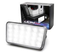 iJDMTOY OEM-Fit 3W Full LED License Plate Light Kit Compatible with Jeep 2018-up Wrangler JL JLU, Powered by 18-SMD Xenon White LED Diodes