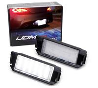 iJDMTOY Oem-Fit 3W Full Led License Plate Light Kit For 11-18 Hyundai Veloster, 09-16 Hyundai Genesis Coupe, 09-19 Kia Soul, Powered By 18-Smd Xenon White Led