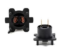 iJDMTOY One Pair OE-Spec G14H51 H7 Bulb Socket Retainer Holder Adapters, Compatible with Mazda MX-5 Miata CX-7 RX-8, etc