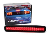 iJDMTOY Smoked Lens Super Bright 16-LED Third 3rd Brake Light Compatible With 2005-2009 Mustang