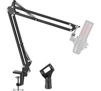 IJESA Boom Arm Microphone Mic Stand for Blue Yeti HyperX QuadCast SoloCast Snowball Fifine Shure SM7B and other Mic, Medium