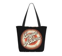 IJHRSFDST Adams Canadian Rock Singer Bryan Women'S Tote Bag - Vintage Rock Music Shopper With Long Handles - Reusable Grocery Bag For Music Fans Gift