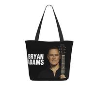 IJHRSFDST Adams Canadian Rock Singer Bryan Women'S Tote Bag - Vintage Rock Music Shopper With Long Handles - Reusable Grocery Bag For Music Fans Gift