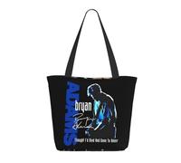 IJHRSFDST Adams Canadian Rock Singer Bryan Women'S Tote Bag - Vintage Rock Music Shopper With Long Handles - Reusable Grocery Bag For Music Fans Gift