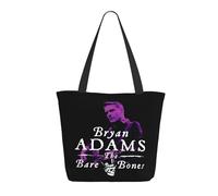 IJHRSFDST Adams Canadian Rock Singer Bryan Women'S Tote Bag - Vintage Rock Music Shopper With Long Handles - Reusable Grocery Bag For Music Fans Gift
