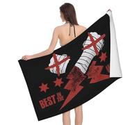IJHRSFDST Cm Best Punk World Beach Towel Large Absorbent Bath Towel - Lightweight Soft, Classic Wrestling Stars Graphics, Sports Towel For The Beach, Pool, Outdoor Activities 80x130cm