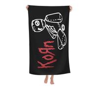 IJHRSFDST Metal Band Music Microfiber Bath Towel 80x130cm - Soft Absorbent Quick-Dry Towel For Bathroom, Beach Or Gym - Rock Band Heavy Metal Music Fan Gift