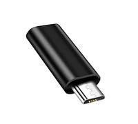 iJiGui Micro USB to USB C Adapter, Micro USB to USB C Adapter for Charging and Data, Phone Connector Extension, for Galaxy S7/S7 Edge/S6/J7, LG G4, Huawei P10/P9 Lite