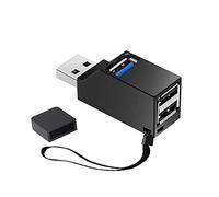 iJiZuo USB hub, Mini USB 3.0 Hub, 3 Port Hub (2 USB 2.0 + USB 3.0), Adapter High speed Expansion For PC Laptop, Desktop, XPS, Macbook, Surface Pro, USB Flash Drives, Mobile HDD
