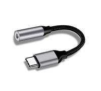 iJiZuo USB Type C to 3.5mm Headphone Jack Adapter, USB C to Aux Audio Dongle Cable Cord Compatible with Samsung Galaxy S21 S20 Ultra S20+ Note 20 10 S10 S9 Plus, Huawei P40/P30 Pro/P20, Xiao mi