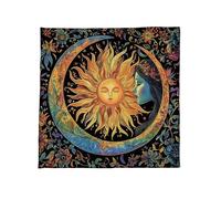 Ijksbehjf 3 Multi-Size Cloth Lightweight, Space-Saving, 50x50cm / 60x60cm / 75x75cm, Ideal for Readings & Gatherings On-the-Go Velvets Divination Mat