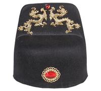 Ijksbehjf Ancient Official Cap Soft Comfortable Foldable Design Traditional Chinese Styles Flying Fish Hat for Cosplay Event Flying Fish Cap Festival Costume