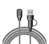 Ijksbehjf Cable for Outdoor Watches 8/7 / 7X / 6/5 Fast Charging & Nylon Braid Compact Travel Design Quick Charging Cable