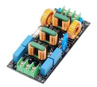 Ijksbehjf Electromagnetic Noise Cancelling Filter 220V Power Supply 4 Stage Design for High Fidelitys Sound Equipment Power Lines Filter for Sound Equipment