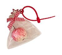 Ijksbehjf Foam Fruit Keychain for Women Handbag Bag Charms Artistic Accessories Valentines Day Gift Car Keyrings Gift Simulated Fruit