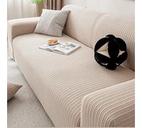 IJNBHU 1/2/3/4/5 Seater Sofa Slipcovers,No Assembly Required 200cm Floor Sofa, Comfy Couch with 3 Supportive Pillows, Perfect for Living Room Bedroom Office Small Space,brown,2seater145/185cm