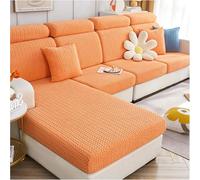 IJNBHU Magic Sofa Covers Soothing Home Sofa Cushion Covers Universal Stretch Slipcovers L Shape, Soft Sofa Seat Couch Chaise,yellow,Large XL