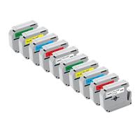 IJOSADON 10 Pack Compatible MK231 Labels For Label Printers PT-70 MK-231 MK-131 MK-631 MK-221 MK-621(10PK Mixed Color)