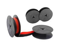 IJOSADON 10pcs 20pcs Universal Typewriter Ribbon Compatible With GR1 GR-1 Ribbon GR1 DIN2103 1/2 Inch For Olympia And Other Typing Machines Black Red(GR1 Black 10pcs)