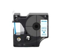 IJOSADON 1PCS 9mm Compatible Labeling Cassette D1 40910 Black On Clear Works With Label Manager LM 160 280 360D Printer And Similar Label Printers(Blue on White)