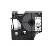 IJOSADON 1PCS 9mm Compatible Labeling Cassette D1 40910 Black On Clear Works With Label Manager LM 160 280 360D Printer And Similar Label Printers(Black on Clear)