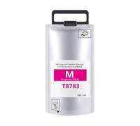IJOSADON 1pcs or 1 set Compatible Color Ink Cartridges Compatible With Workforce Pro WF-R5190 And WF-R5690 Printers T8781 T8782 T8783 T8784 T878 T8381 T8382(Magenta 425ml)