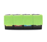 IJOSADON 1PCS OR 1SET Compatible Toner Cartridges Compatible With Printers Including CS521 CS621 CS622 CX621 CX622 CX625 In Black Cyan Magenta Yellow 10.5k And 7k Capacity(1PCS C)