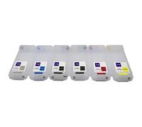 IJOSADON 280ML Refillable Ink Cartridge Compatible With HP72 C9370A Compatible With Designjet T1120ps T1120hd T1120sd T1200hd T2300emfp Printers With Chip