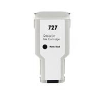 IJOSADON 300ml Compatible Ink Cartridge Compatible With HP727XL Designed Compatible With DesignJet T920 T930 T1500 T1530 T2500 T2530 Printers(Matte Black 300ml)