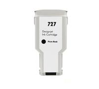 IJOSADON 300ml Compatible Ink Cartridge Compatible With HP727XL Designed Compatible With DesignJet T920 T930 T1500 T1530 T2500 T2530 Printers(Photo Black 300ml)