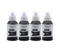 IJOSADON 4pcs Refill Ink Set Compatible With 001 Compatible With L4150 L4156 L4160 L4260 L6160 L6170 L6190 L6191 L6270 L6290 L14150 Printers(4pcs pigment-BK-127m)