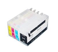 IJOSADON 4pcs Refillable Ink Cartridge Compatible With 711 712 711XL 712XL Compatible With DesignJet T120 T520 T650 T630 T230 T210 Printers No Chip