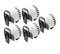 IJOSADON 5 Rolls Thermal Label Paper Compatible With QL-1100 QL-1050N QL-720NW QL-800 QL-810W QL-820NWB QL-1115NWB Printers(5 Rolls DK-11247)