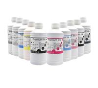 IJOSADON 500ml Pigment Ink Compatible With SC-P10000 P20000 P10080 P20080 P10070 P20070 P700 P900 P708 P908 Printers Refill Ink 500ml(1PC-LLK 500ML)