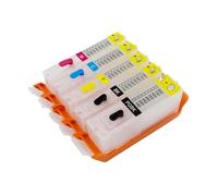 IJOSADON 5PCS Refillable Ink Cartridge Compatible With PGI-150 CLI-151 Compatible With MG5610 IP7210 MG5410 MX721 MX921 MG5510 IX6810 With Arc Chips