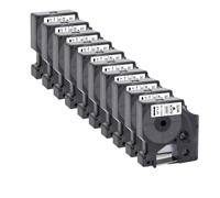 IJOSADON 5PK /10PK 18055 6/9/12/19/24mm Tape for Heat Shrink Tube 18051 18052 18053 18056 for 4200 5000 5200 Printer(10PK 18055 White)