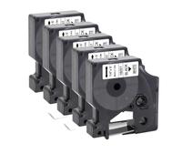 IJOSADON 5PK /10PK 18055 6/9/12/19/24mm Tape for Heat Shrink Tube 18051 18052 18053 18056 for 4200 5000 5200 Printer(5PK 18051 White)