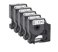 IJOSADON 5PK /10PK 18055 6/9/12/19/24mm Tape for Heat Shrink Tube 18051 18052 18053 18056 for 4200 5000 5200 Printer(5PK 18055 White)