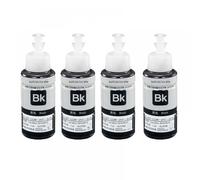IJOSADON 5PK 70ml Dye Ink Refill Compatible With Various Printers Including L200 L210 L222 L100 L110 L120 L132 L550 L555 L300 L355 L362(4BK)