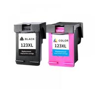 IJOSADON Compatible 123XL Ink Cartridges For Deskjet 1110 1111 1112 2130 2132 3630 3632 4521 4522 4513 4520 Printers(1BK AND 1COLOR)