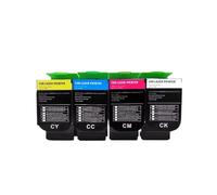 IJOSADON Compatible Easy Refill Toner Cartridge For CX310 CX310N CX310DN CX410 CX410E CX410DE CX410DTE CX510 CX510DE CX510DTHE Works With Select Printer Models(1 set)