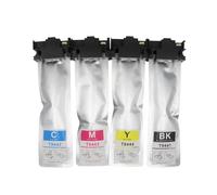 IJOSADON Compatible Ink Cartridge Bag Compatible With WorkForce Pro WF C5290 C5790 C5210 C5710 Models T9441 T9442 T9443 T9444(1 SET)