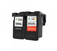 IJOSADON Compatible Ink Cartridges Replacement Compatible With PG540 CL541 PG540 XL CL541 XL Compatible With Use With MX375 MX395 MG3150 MG3250 MG3550 MG4250 Printers(1Black 1Color)