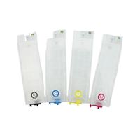 IJOSADON Compatible Refill Ink Cartridge Compatible With WorkForce WF-C5890 WF-C5390 PX-S887 PX-M887 No Chip T10 T11 IP11 Empty