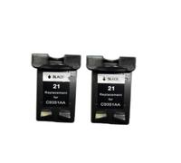 IJOSADON ink cartridges compatible with hp21 21xl C9351A Deskjet D1360/D1460/D2360/D2460 2pcs