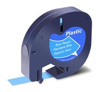 IJOSADON Plastic Tape Paper Label 91330 16952 91201 Compatible With LT-100T LT-110H QX50 Labeling Makers(Blue-Plastic)