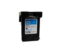 IJOSADON Replacement Ink Cartridge Compatible With 122XL Compatible With Deskjet 1510 2050 1000 1010 1050 1050A 2000 2050s 2050A 2540 3000 3050 3052A(BK(1PC))