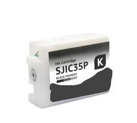 IJOSADON SJIC35P Ink Cartridge 35P Compatible With Color Label Printer Models CW-C6500P CW-C6000A CW-C6000P CW-C6500A Replacement For SJIC35(SJIC35P-1pcs-BK)