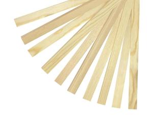 IJSDNVJNDX 10 Pcs Pottery Teaching Rolling Mud Stick Guide 5 Size Wooden Rolling Pin Guides Sticks Set for Pottery Polymer Clay, Easy to Use Fine Workmanship