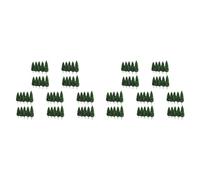 IJSDNVJNDX 100Pcs Pine Trees 1:25 Model Train Railway Building Green Model Tree for O G Scale 1/25 Railroad Layout Diorama Scenery